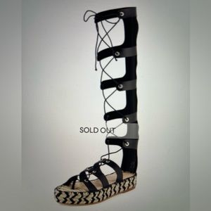 LOEFFLER RANDALL leather gladiator sandals